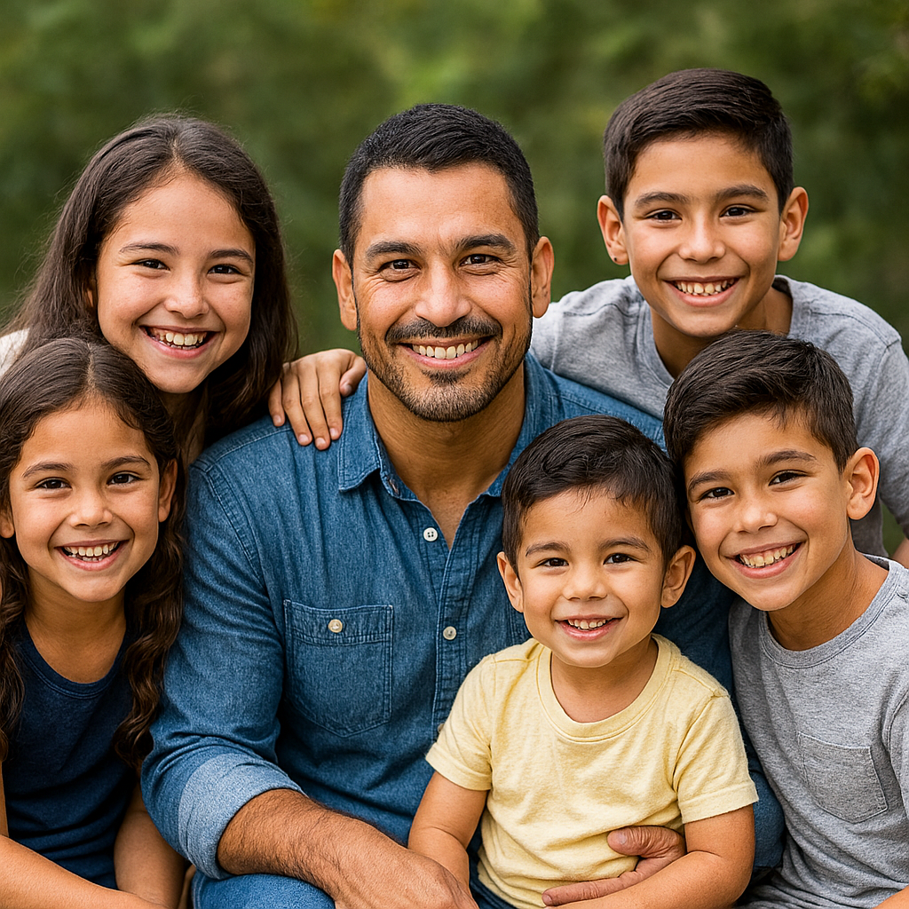 Suddenly a Single Father of Five...